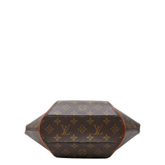 ルイ ヴィトン モノグラム エリプスPM ハンドバッグ M51127 ブラウン PVC レザー レディース LOUIS VUITTON 【中古】