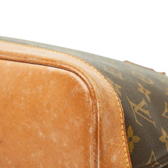 ルイ ヴィトン モノグラム アルマPM 旧型 ハンドバッグ M51130 ブラウン PVC レザー レディース LOUIS VUITTON 【中古】
