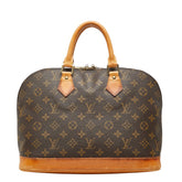 ルイ ヴィトン モノグラム アルマPM 旧型 ハンドバッグ M51130 ブラウン PVC レザー レディース LOUIS VUITTON 【中古】