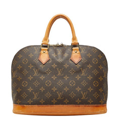 ルイ ヴィトン モノグラム アルマPM 旧型 ハンドバッグ M51130 ブラウン PVC レザー レディース LOUIS VUITTON 【中古】