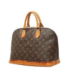 ルイ ヴィトン モノグラム アルマPM 旧型 ハンドバッグ M51130 ブラウン PVC レザー レディース LOUIS VUITTON 【中古】