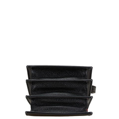 マルタンマルジェラ メゾンマルジェラ カレンダー ミニ ショルダーバッグ ブラック レザー レディース MARTIN MARGIELA 【中古】