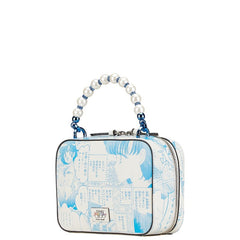 ジミーチュウ × 美少女戦士セーラームーン セーラーマーキュリー 水野亜美 ハンドバッグ ショルダーバッグ 2WAY ホワイト レザー レディース JIMMY CHOO 【中古】