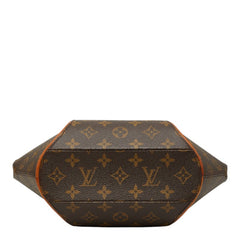 ルイ ヴィトン モノグラム エリプスPM ハンドバッグ M51127 ブラウン PVC レザー レディース LOUIS VUITTON 【中古】