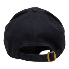 グッチ ロゴ ベースボールキャップ サイズM 788548 ブラック コットン レーヨン メンズ GUCCI 【中古】