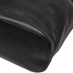 グッチ ヴィンテージ ハンドバッグ ショルダーバッグ 001 3750 ブラック レザー レディース GUCCI 【中古】