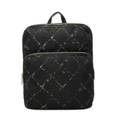 シャネル トラベルライン リュック バックパック ブラック ナイロン レディース CHANEL 【中古】