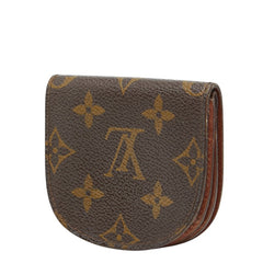 ルイ ヴィトン モノグラム ポルトモネ グゼ コインケース 小銭入れ M61970 ブラウン PVC レザー レディース LOUIS VUITTON 【中古】