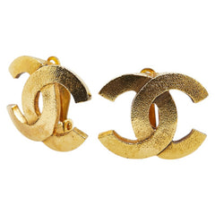 シャネル ココマーク イヤリング ゴールド メッキ レディース CHANEL 中古