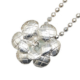 シャネル カメリア ネックレス シルバー メタル レディース CHANEL 【中古】