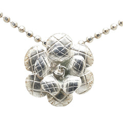 シャネル カメリア ネックレス シルバー メタル レディース CHANEL 【中古】
