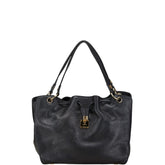 エム シー エム ワンショルダーバッグ ブラック レザー レディース MCM 【中古】