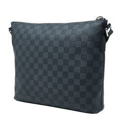 ルイ ヴィトン ダミエ グラフィット ミックPM 斜め掛け ショルダーバッグ M41211 ブラック グレー PVC レザー メンズ LOUIS VUITTON 中古