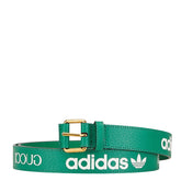 グッチ ×アディダス ロゴ ベルト サイズ:110/44 702277 グリーン レザー メンズ GUCCI 中古
