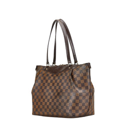 ルイ ヴィトン ダミエ ウェストミンスターGM トートバッグ ショルダーバッグ N41103 ブラウン PVC レザー レディース LOUIS VUITTON 【中古】