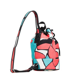 マークジェイコブス ショルダーバッグ クロスボディバッグ マルチカラー キャンバス レザー レディース MARC JACOBS 中古