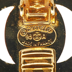 シャネル ヴィンテージ ココマーク ターンロック イヤリング ゴールド メッキ レディース CHANEL 【中古】