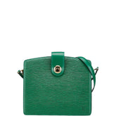 ルイ ヴィトン エピ カプチン 斜め掛け ショルダーバッグ M52344 ボルネオグリーン レザー レディース LOUIS VUITTON 【中古】