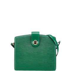 ルイ ヴィトン エピ カプチン 斜め掛け ショルダーバッグ M52344 ボルネオグリーン レザー レディース LOUIS VUITTON 【中古】