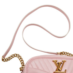 ルイ ヴィトン ニューウェーブカメラバッグ ショルダーバッグ M53683 ピンク レザー レディース LOUIS VUITTON 中古