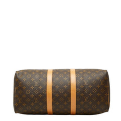 ルイ ヴィトン モノグラム キーポル45 ボストンバッグ トラベルバッグ M41428 ブラウン PVC レザー レディース LOUIS VUITTON 中古