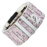 ディオール トロッター ナンバー2 リング 指輪 #6 ピンク シルバー メタル レディース Dior 【中古】