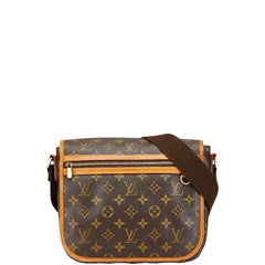 ルイ ヴィトン モノグラム ボスフォールPM ショルダーバッグ M40106 ブラウン PVC レザー レディース LOUIS VUITTON 【中古】