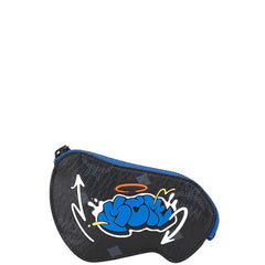 エム シー エム ヴィセトス バッグチャーム コインケース MXZCATA14BK001 ブラック ブルー レザー メンズ MCM 【中古】