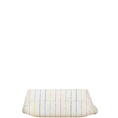 フェンディ ズッカ トートバッグ ショルダーバッグ 8BH185 アイボリー マルチカラー PVC レザー レディース FENDI 【中古】