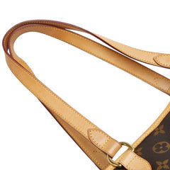 ルイ ヴィトン モノグラム バティニョール オリゾンタル ショルダーバッグ ハンドバッグ M51154 ブラウン PVC レザー レディース LOUIS VUITTON 【中古】