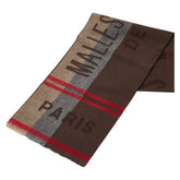 ルイ ヴィトン マフラー 408793 ブラウン マルチカラー ウール カシミヤ レディース LOUIS VUITTON 【中古】