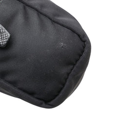 プラダ ヴェラ Re-Nylon トライアングルロゴ ポーチ 小物入れ ブラック ナイロン レディース PRADA 中古