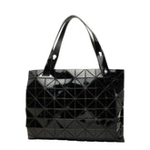 イッセイミヤケ バオバオ トートバッグ ショルダーバッグ BB81-AG421 ブラック PVC レディース ISSEY MIYAKE 中古