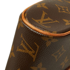 ルイ ヴィトン モノグラム ソナチネ ハンドバッグ M51902 ブラウン PVC レザー レディース LOUIS VUITTON 中古