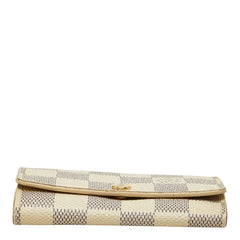 ルイ ヴィトン ダミエ アズール ミュルティクレ6 キーケース 6連 N61745 ホワイト PVC レザー レディース LOUIS VUITTON 中古