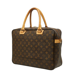 ルイ ヴィトン モノグラム イカール ビジネスバッグ ショルダーバッグ 2WAY M23252 ブラウン PVC レザー メンズ LOUIS VUITTON 中古