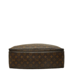 ルイ ヴィトン モノグラム イカール ビジネスバッグ ショルダーバッグ 2WAY M23252 ブラウン PVC レザー メンズ LOUIS VUITTON 中古