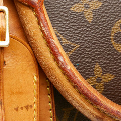 ルイ ヴィトン モノグラム キーポル45 ボストンバッグ M41428 ブラウン PVC レザー レディース LOUIS VUITTON 【中古】