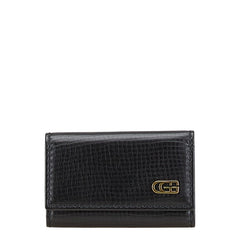 グッチ キーケース 6連 106659 ブラック レザー メンズ GUCCI 中古