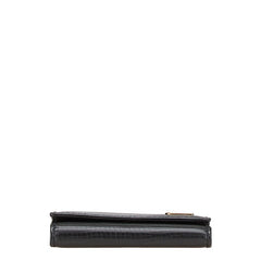 グッチ キーケース 6連 106659 ブラック レザー メンズ GUCCI 中古
