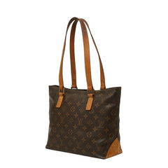 ルイ ヴィトン モノグラム カバピアノ トートバッグ ショルダーバッグ M51148 ブラウン PVC レザー レディース LOUIS VUITTON 中古