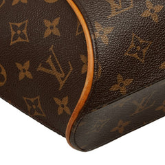 ルイ ヴィトン モノグラム エリプスPM ハンドバッグ M51127 ブラウン PVC レザー レディース LOUIS VUITTON 中古