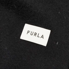 フルラ マフラー 大判 ブラック カシミヤ レディース Furla 中古