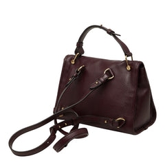 バリー ブルーム ホーボー ハンドバッグ バックパック リュック 2WAY ボルドー系 レザー レディース BALLY 中古