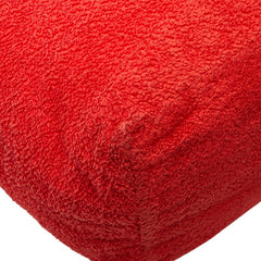 シャネル ココマーク ビーチバッグ トートバッグ レッド コットン レディース CHANEL 【中古】