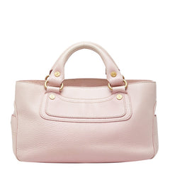 セリーヌ ブギーバッグ ハンドバッグ CE10/04 ピンク レザー レディース CELINE 【中古】