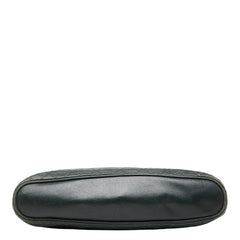 シャネル ビコローレ チェーン トートバッグ ショルダーバッグ 斜めかけ グリーン レザー レディース CHANEL 【中古】