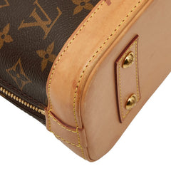 ルイ ヴィトン モノグラム アルマBB ハンドバッグ ショルダーバッグ 2WAY M53152 ブラウン PVC レザー レディース LOUIS VUITTON 【中古】