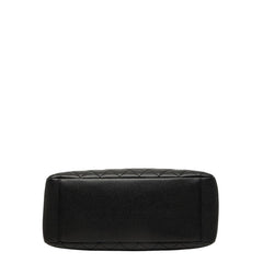 シャネル ココマーク マトラッセ GST チェーン トートバッグ ショルダーバッグ ブラック キャビアスキン レディース CHANEL 【中古】