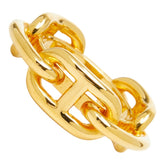 エルメス シェーヌダンクル スカーフリング ゴールド メッキ レディース HERMES 【中古】